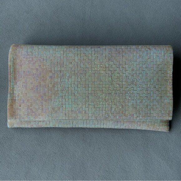 Nordstrom ~ Mini Crystal Clutch with Detachable Chain Strap - Picture 1 of 16